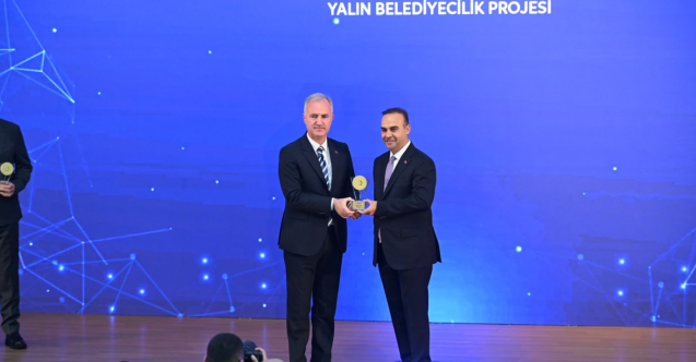Yalın belediyecilik projesi İnegöl'e ödül getirdi