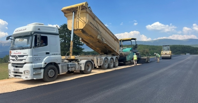 Kocayayla'nın yolları yenilendi, ulaşım rahatladı
