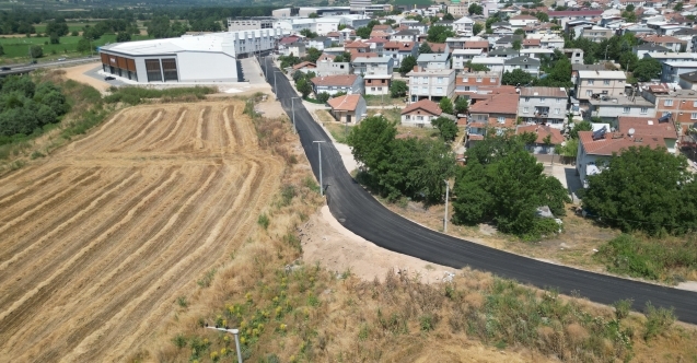 İnegöl Huzur Mahallesi'nin yolları yenileniyor