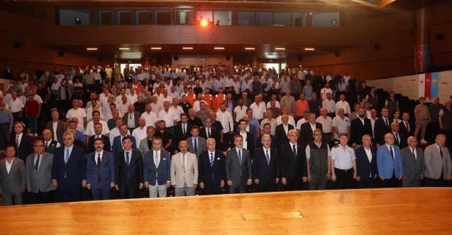 Bursa'da orman yangınlarına karşı ortak mücadele toplantısı