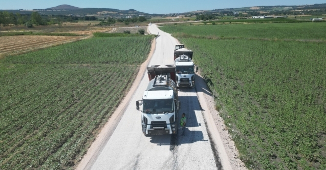 Akçalar'da ulaşımı rahatlatacak çalışma başladı