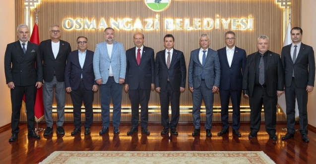 Ersin Tatar'dan Osmangazi Belediyesi'ne ziyaret