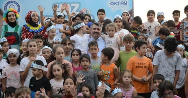 Yıldırım’da çocuklar mahalle şenliklerinde buluştu