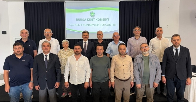 Bursa Kent Konseyi'nde yeni dönem! Teknoloji ve veri masaya yatırıldı