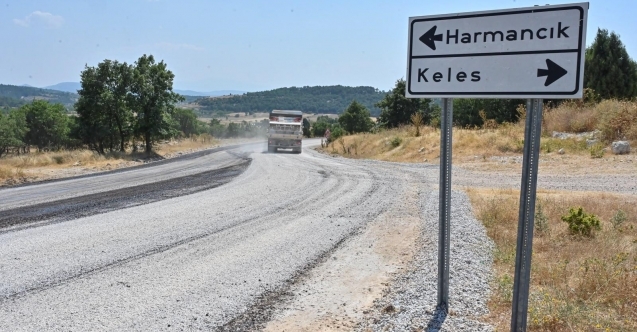 Büyükşehir’den Harmancık’a ulaşım yatırımı