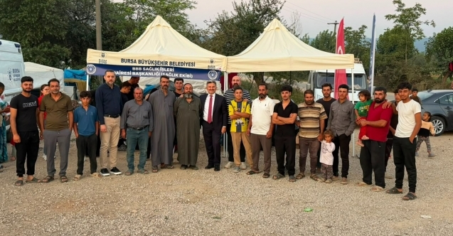Mevsimlik tarım işçilerine sağlık taraması ve sosyal destek