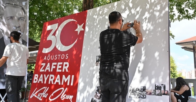 UNESCO Meydanı’nda 30 Ağustos’a anlamlı dokunuş