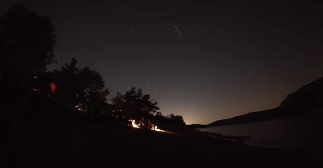 Çiçeközü'nde yıldızların altında unutulmaz gece