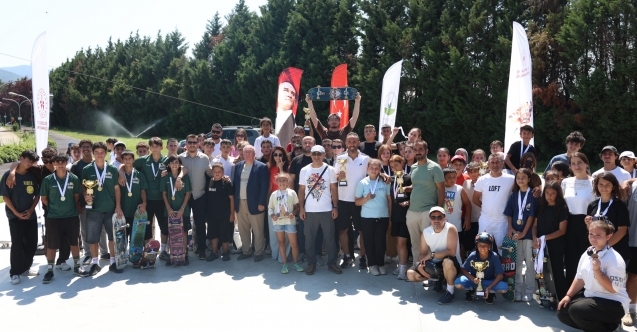 Sukaypark'ta kaykay heyecanı üç gün sürdü