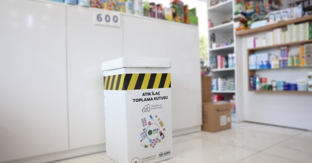Çöpe atılan ilaçlara karşı eczanelerde güvenli sistem