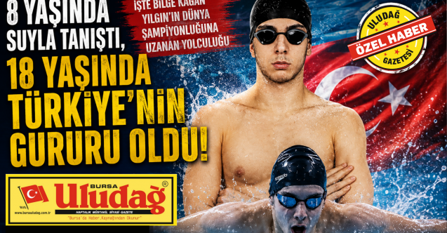 8 yaşında suyla tanıştı, 18 yaşında Türkiye'nin gururu oldu