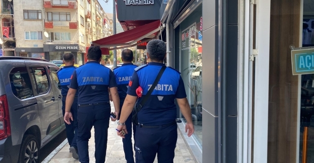 Kaldırım işgallerine sıkı denetim